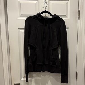 Lululemon- Black Hooded Jacket